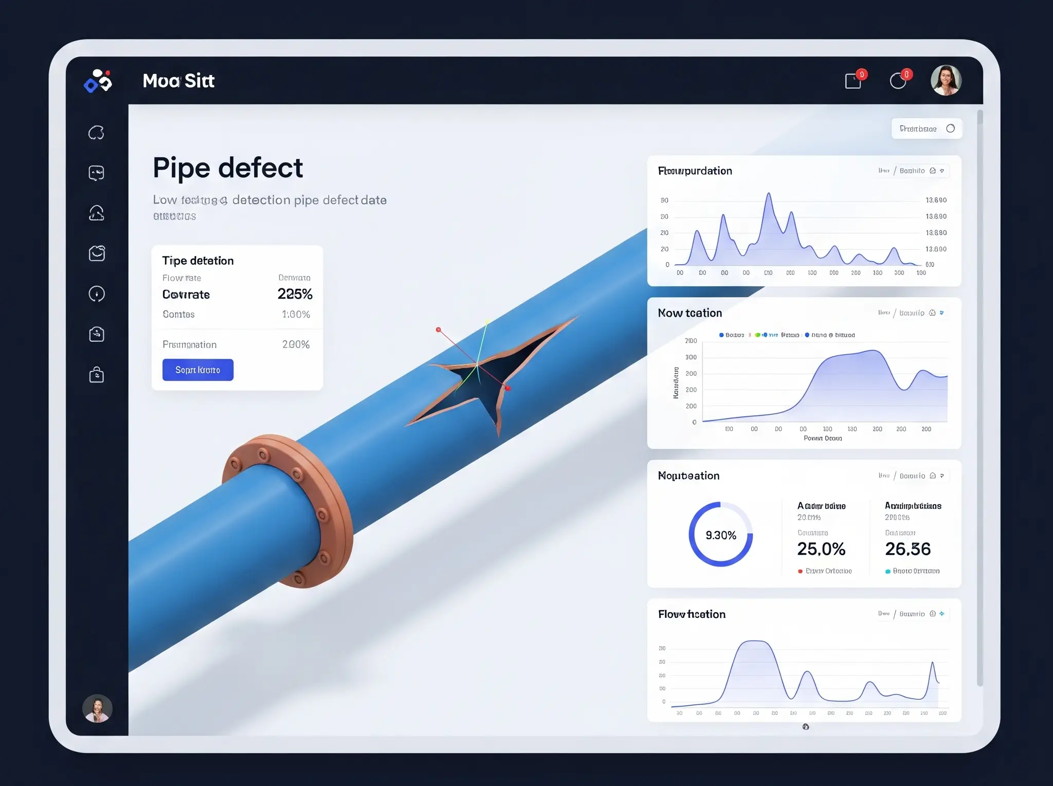 Hyele Ltd. real-time water infrastructure monitoring dashboard